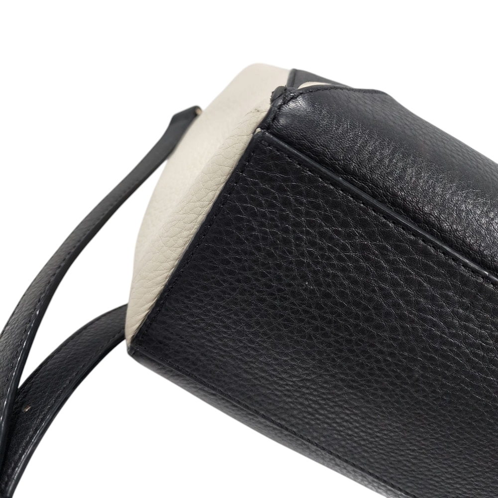 KATE SPADE PEBBLE LEATHER COLOR BLOCK SATCHEL - Picture 4 of 16